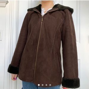 Vintage Marvin Richards Faux Fur Jacket